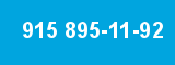 915 895-11-92 915 895-11-92